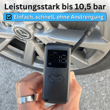 Elektrische Mini Pumpe - mühelos in sekundenschnelle aufpumpen