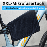 Mikrofasertuch XXL - für ein strahlendes Bike