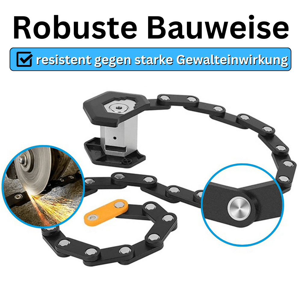 Faltbares Premium Fahrradschloss – BikeSattel