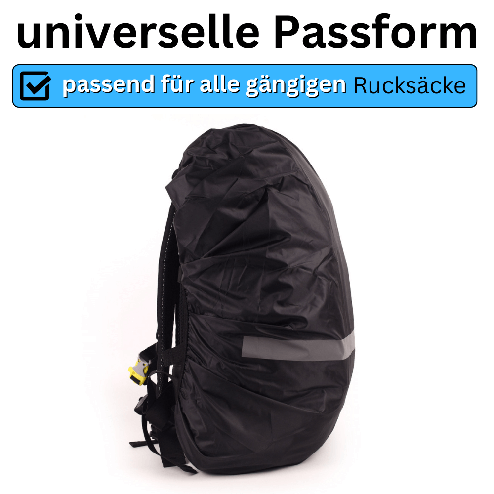 regenschutz für wanderrucksack Reflektierender Regenschutz für Rucksack – BikeSattel